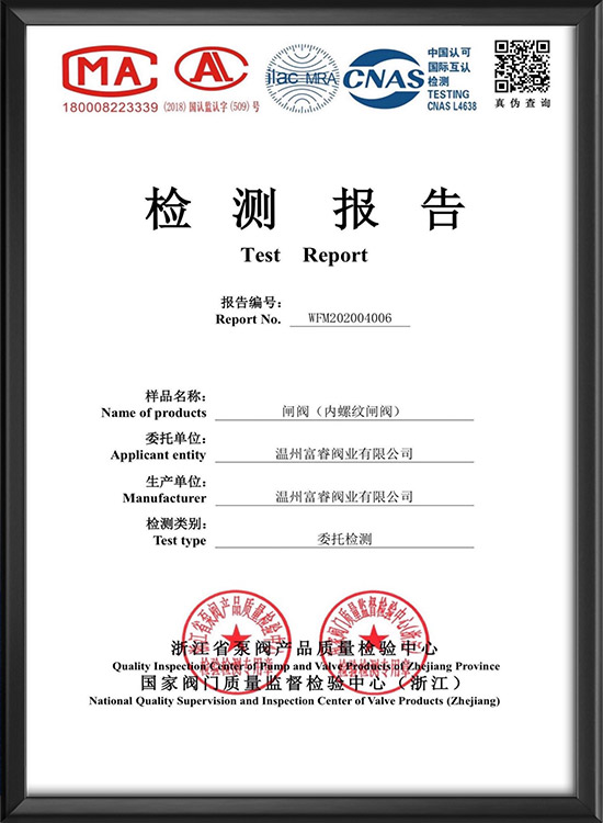 檢測報告