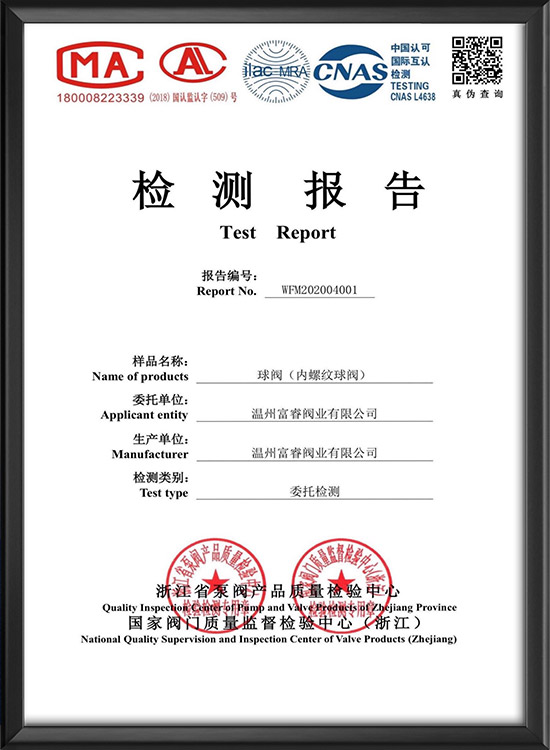 檢測報告